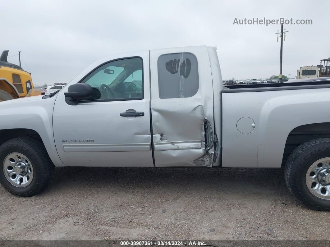 2012 Chevrolet Silverado 1500 Lt Silver vin: 1GCRCSEA5CZ105130