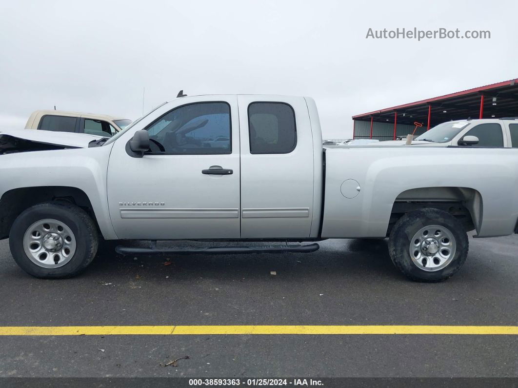 2013 Chevrolet Silverado 1500 Lt Silver vin: 1GCRCSEA7DZ326598