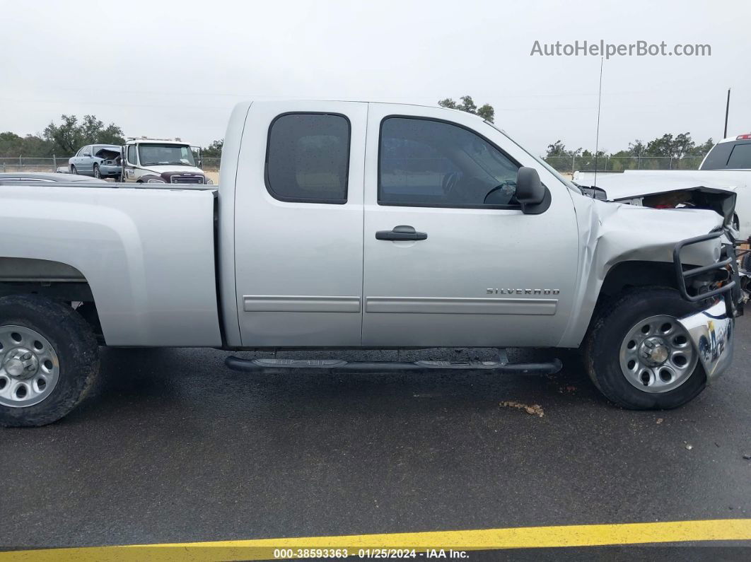 2013 Chevrolet Silverado 1500 Lt Silver vin: 1GCRCSEA7DZ326598