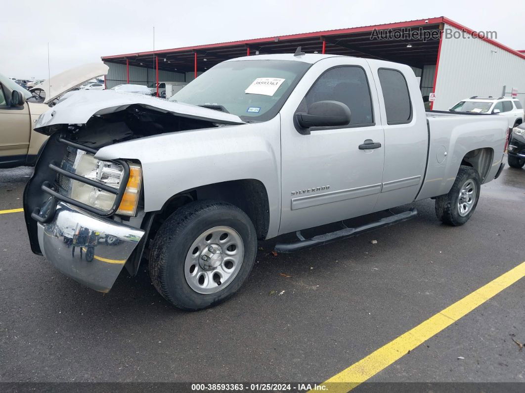 2013 Chevrolet Silverado 1500 Lt Silver vin: 1GCRCSEA7DZ326598