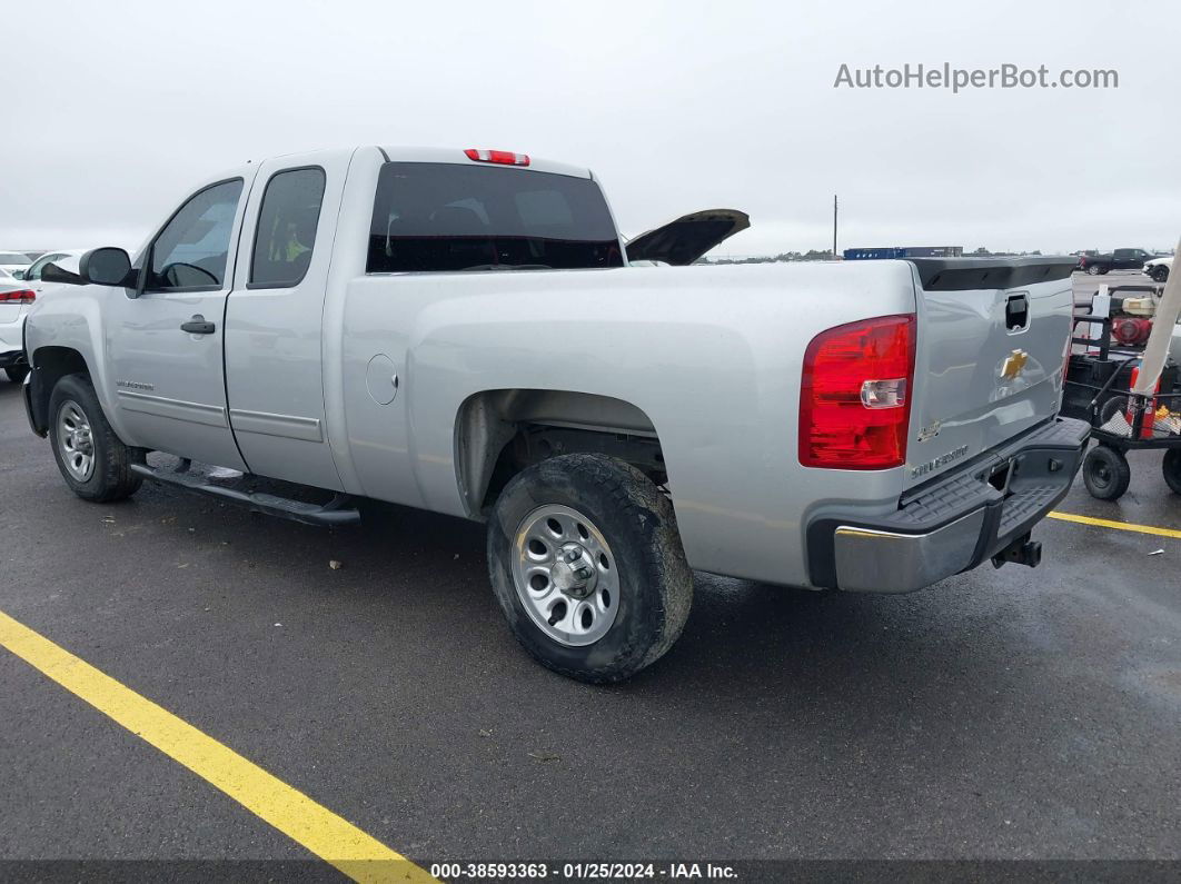 2013 Chevrolet Silverado 1500 Lt Silver vin: 1GCRCSEA7DZ326598