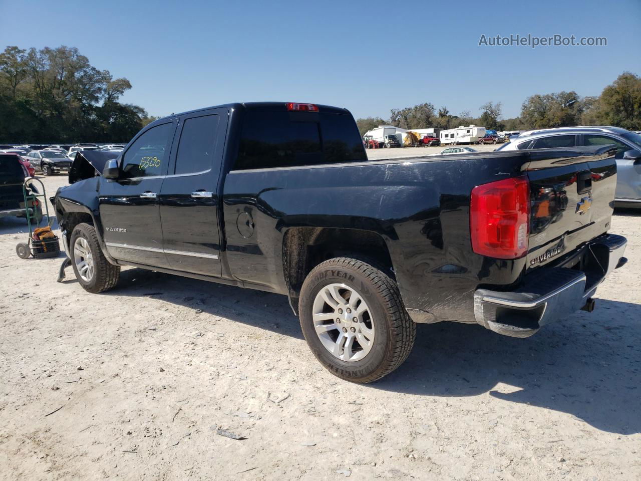 2018 Chevrolet Silverado C1500 Ltz Черный vin: 1GCRCSEC2JZ319555