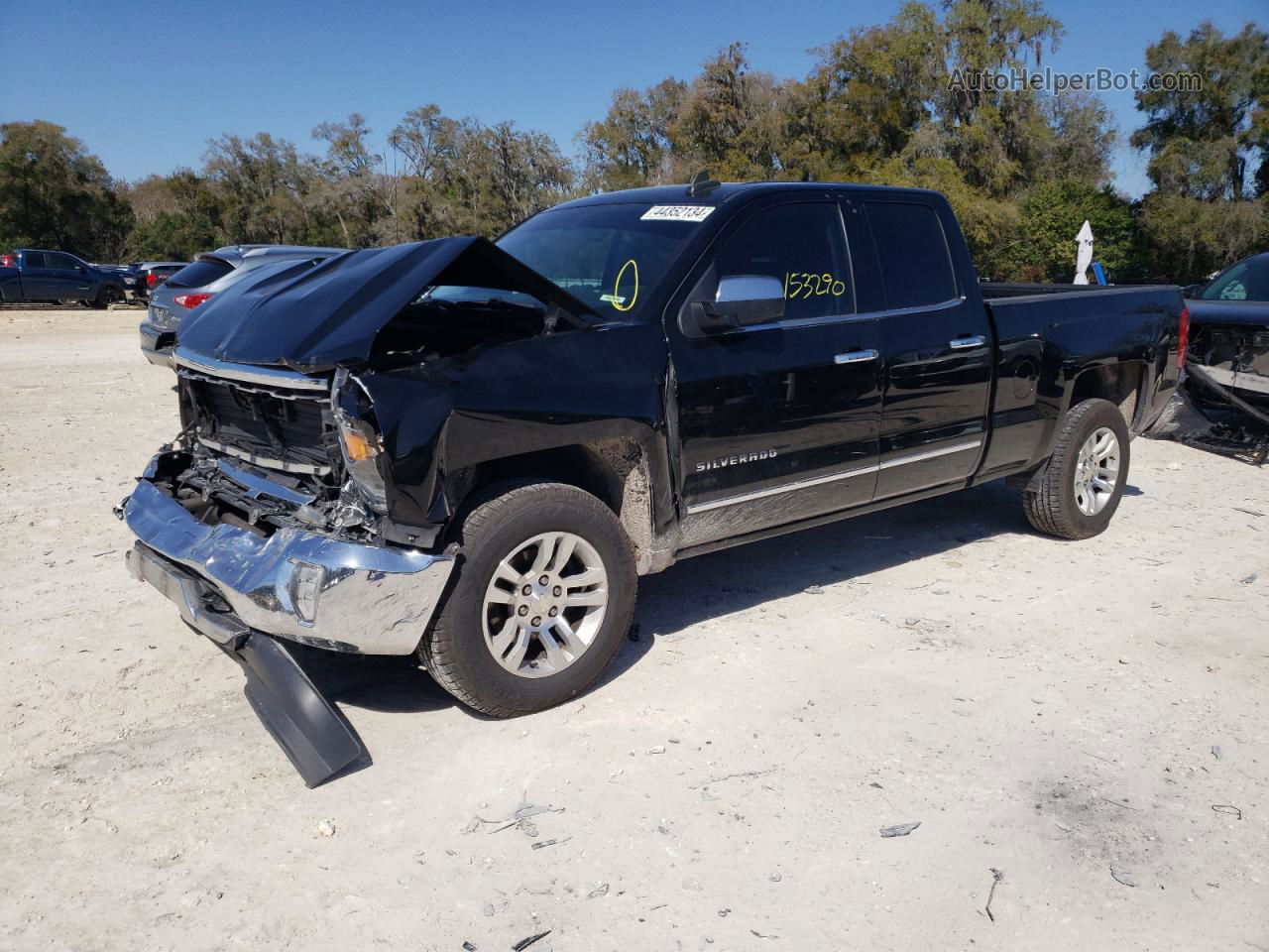 2018 Chevrolet Silverado C1500 Ltz Черный vin: 1GCRCSEC2JZ319555