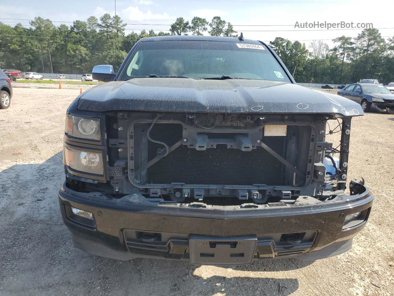 2015 Chevrolet Silverado C1500 Ltz Black vin: 1GCRCSECXFZ326437