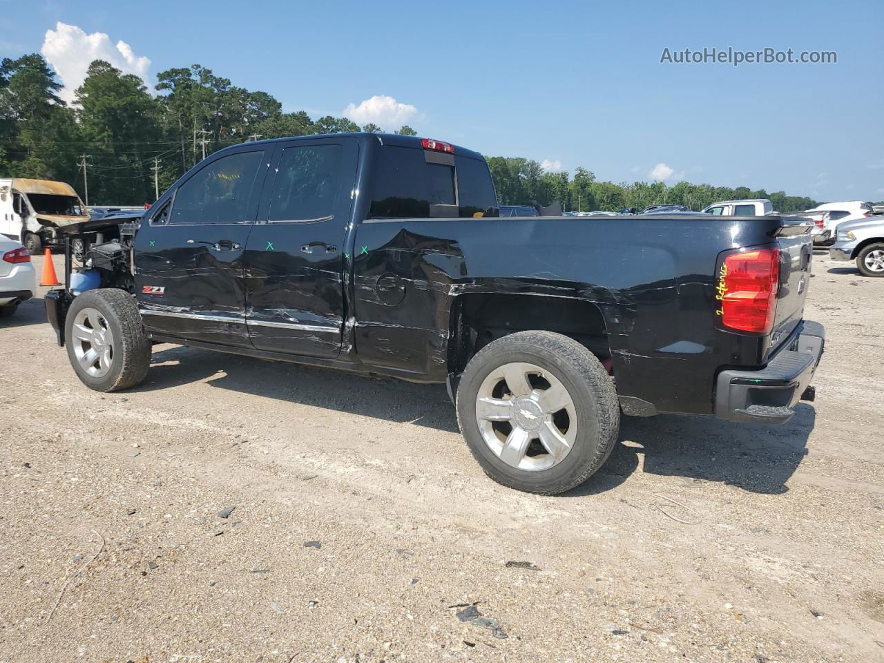 2015 Chevrolet Silverado C1500 Ltz Черный vin: 1GCRCSECXFZ326437