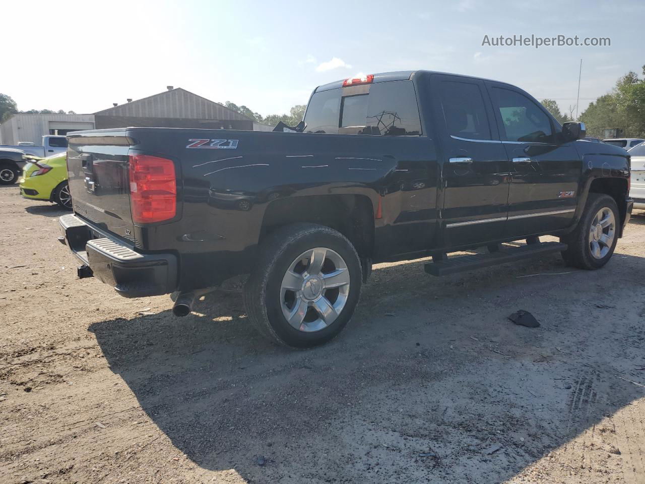 2015 Chevrolet Silverado C1500 Ltz Black vin: 1GCRCSECXFZ326437