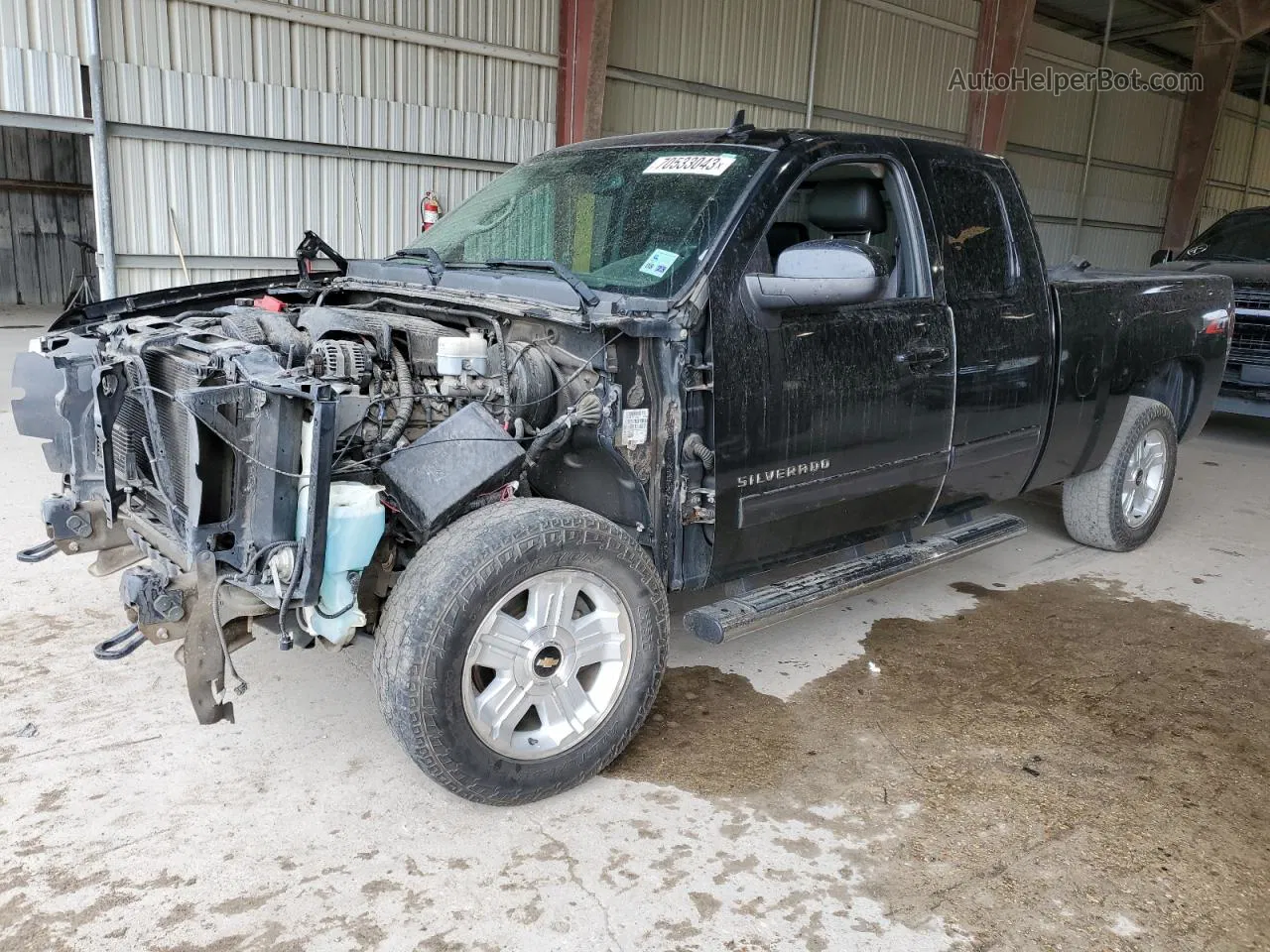 2012 Chevrolet Silverado C1500 Ltz Black vin: 1GCRCTE08CZ190476