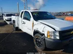 2013 Chevrolet Silverado 1500 Work Truck White vin: 1GCRKPEA1DZ176794