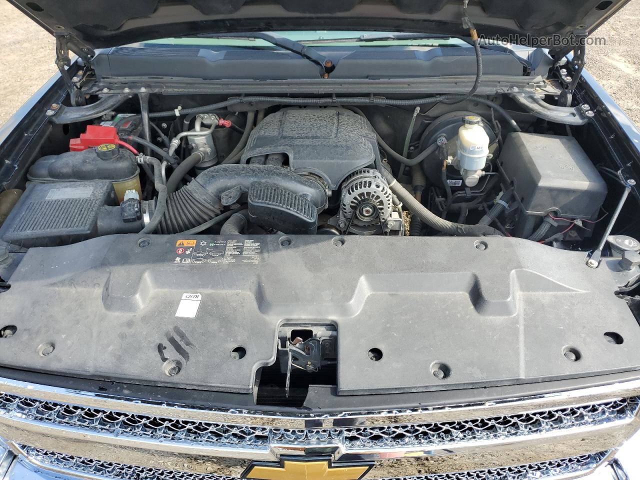 2012 Chevrolet Silverado K1500 Ls Black vin: 1GCRKREA0CZ123854