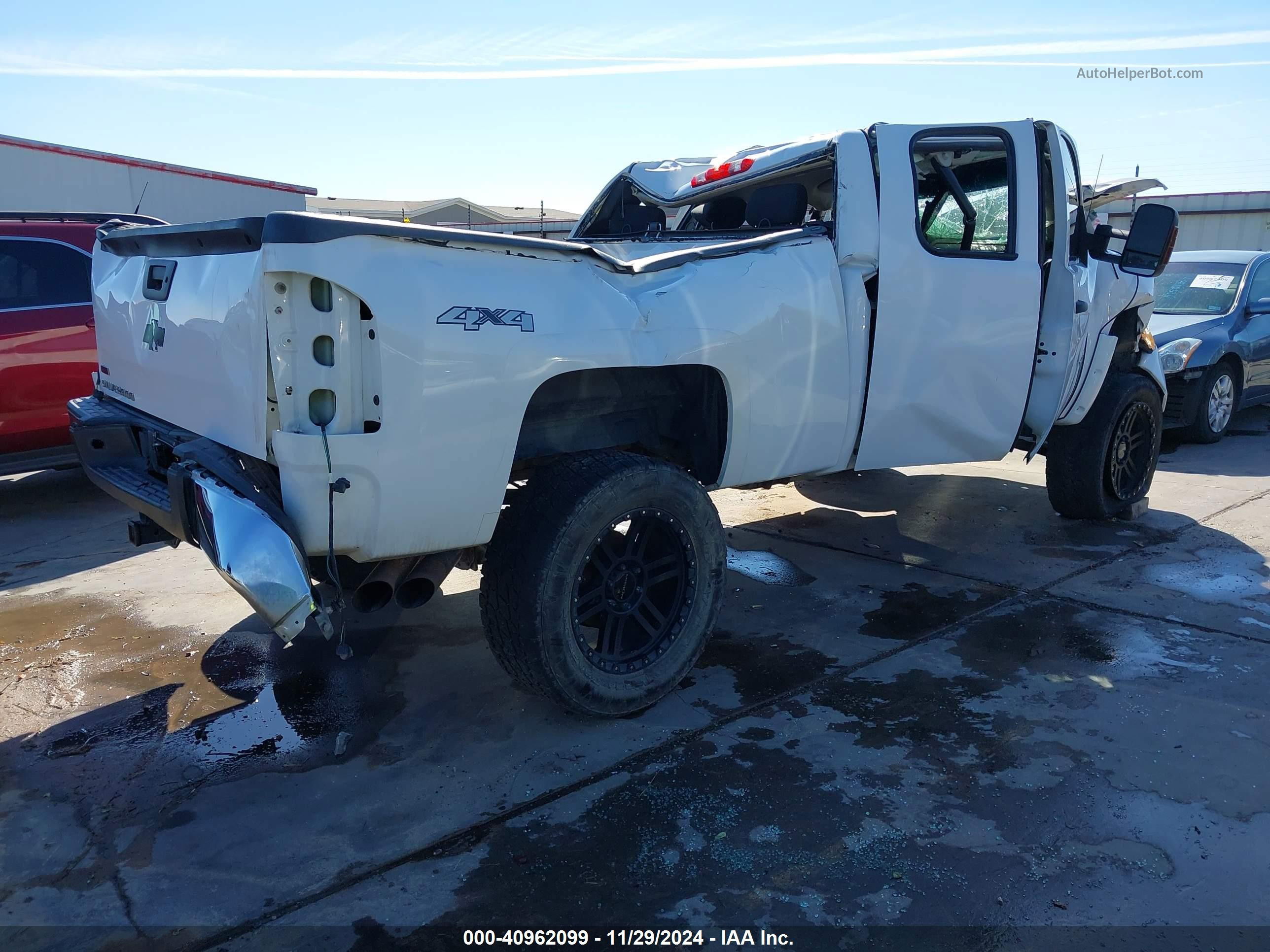 2012 Chevrolet Silverado 1500 Ls White vin: 1GCRKREA3CZ171283