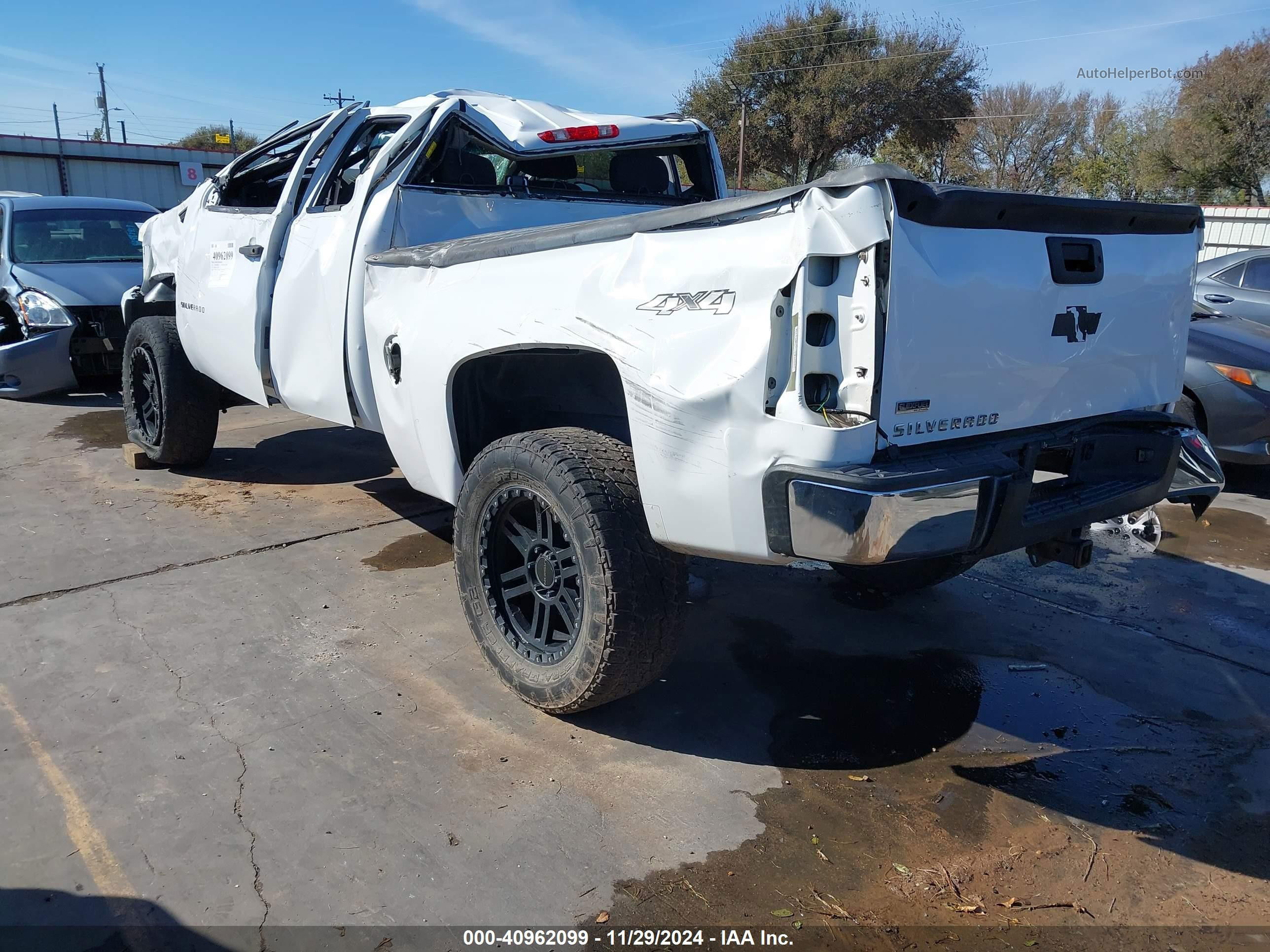 2012 Chevrolet Silverado 1500 Ls White vin: 1GCRKREA3CZ171283