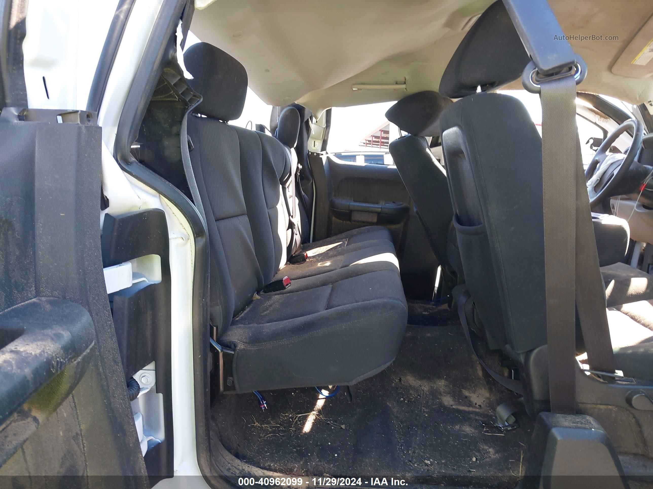 2012 Chevrolet Silverado 1500 Ls White vin: 1GCRKREA3CZ171283
