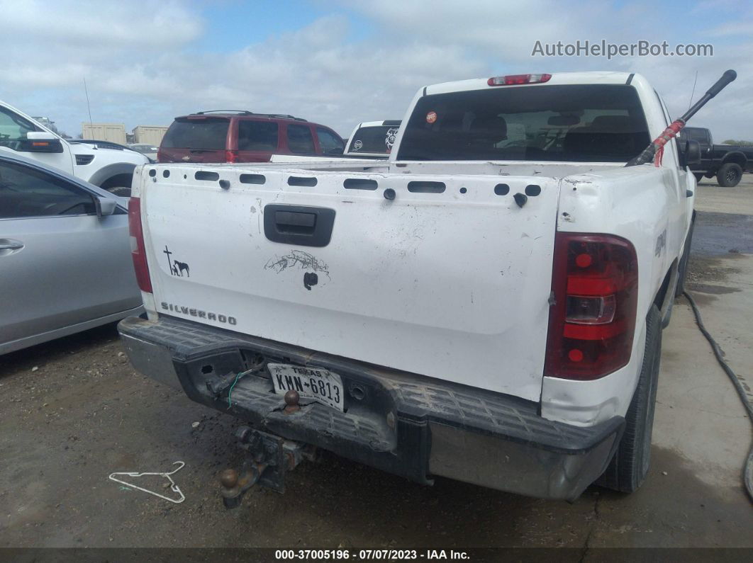 2013 Chevrolet Silverado 1500 Ls Белый vin: 1GCRKREA4DZ301119