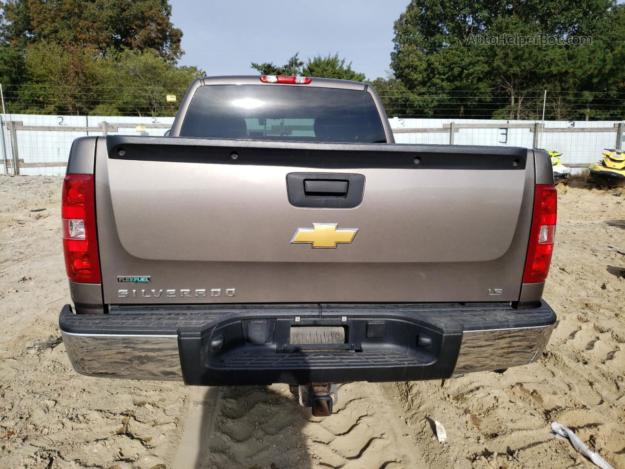 2012 Chevrolet Silverado K1500 Ls Gray vin: 1GCRKREA6CZ225630