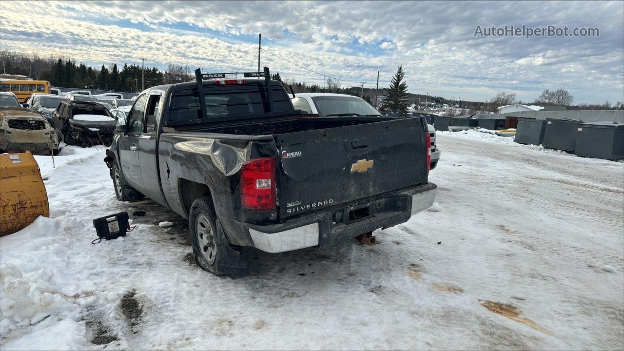 2012 Chevrolet Silverado K1500 Ls Black vin: 1GCRKREA8CZ232370