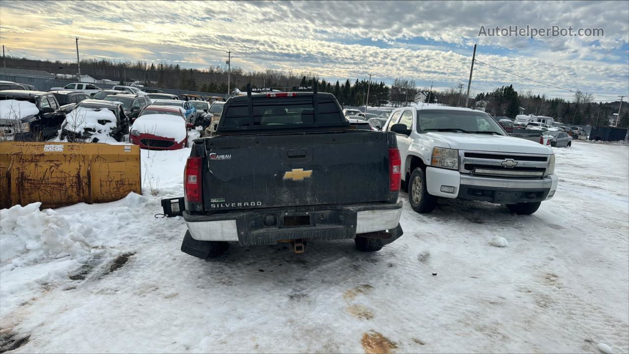 2012 Chevrolet Silverado K1500 Ls Black vin: 1GCRKREA8CZ232370