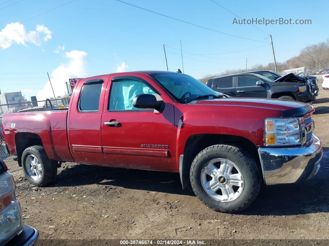 2013 Chevrolet Silverado 1500 Lt Красный vin: 1GCRKSE70DZ242534