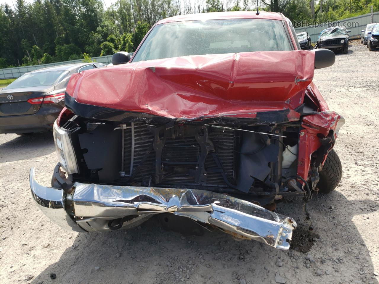 2013 Chevrolet Silverado K1500 Lt Red vin: 1GCRKSE71DZ203404