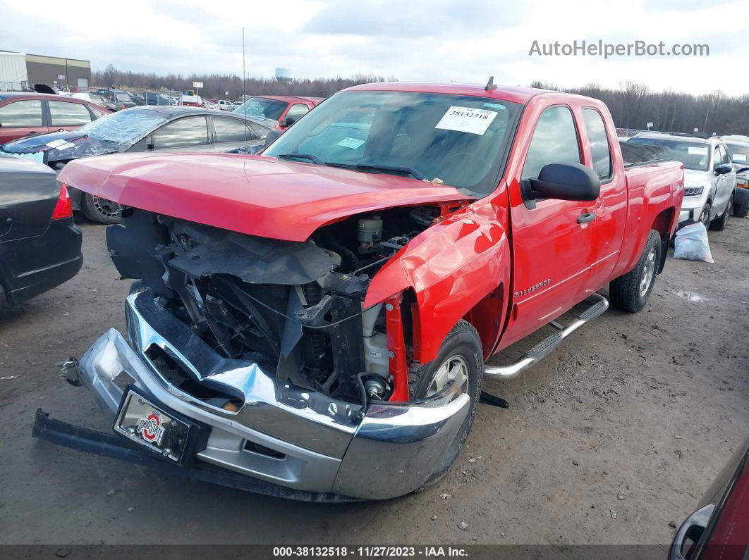 2013 Chevrolet Silverado 1500 Lt Red vin: 1GCRKSE71DZ301557