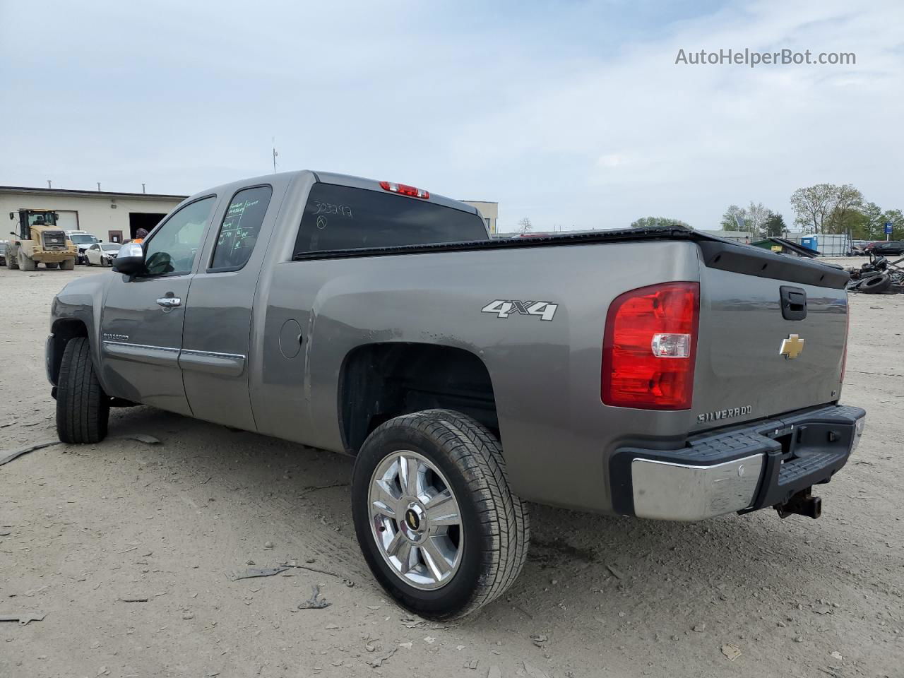 2013 Chevrolet Silverado K1500 Lt Gray vin: 1GCRKSE71DZ303292