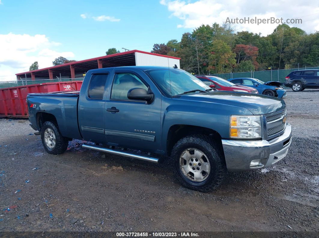 2013 Chevrolet Silverado 1500 Lt Turquoise vin: 1GCRKSE71DZ392524