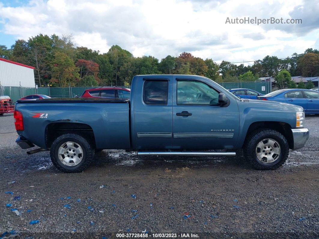 2013 Chevrolet Silverado 1500 Lt Turquoise vin: 1GCRKSE71DZ392524