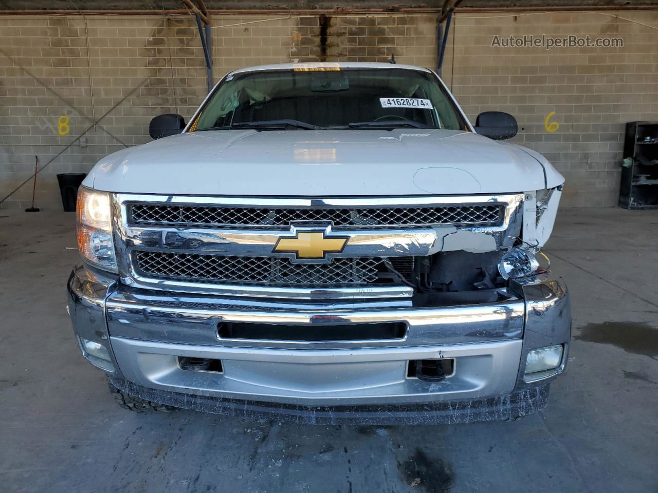 2012 Chevrolet Silverado K1500 Lt Белый vin: 1GCRKSE72CZ100796