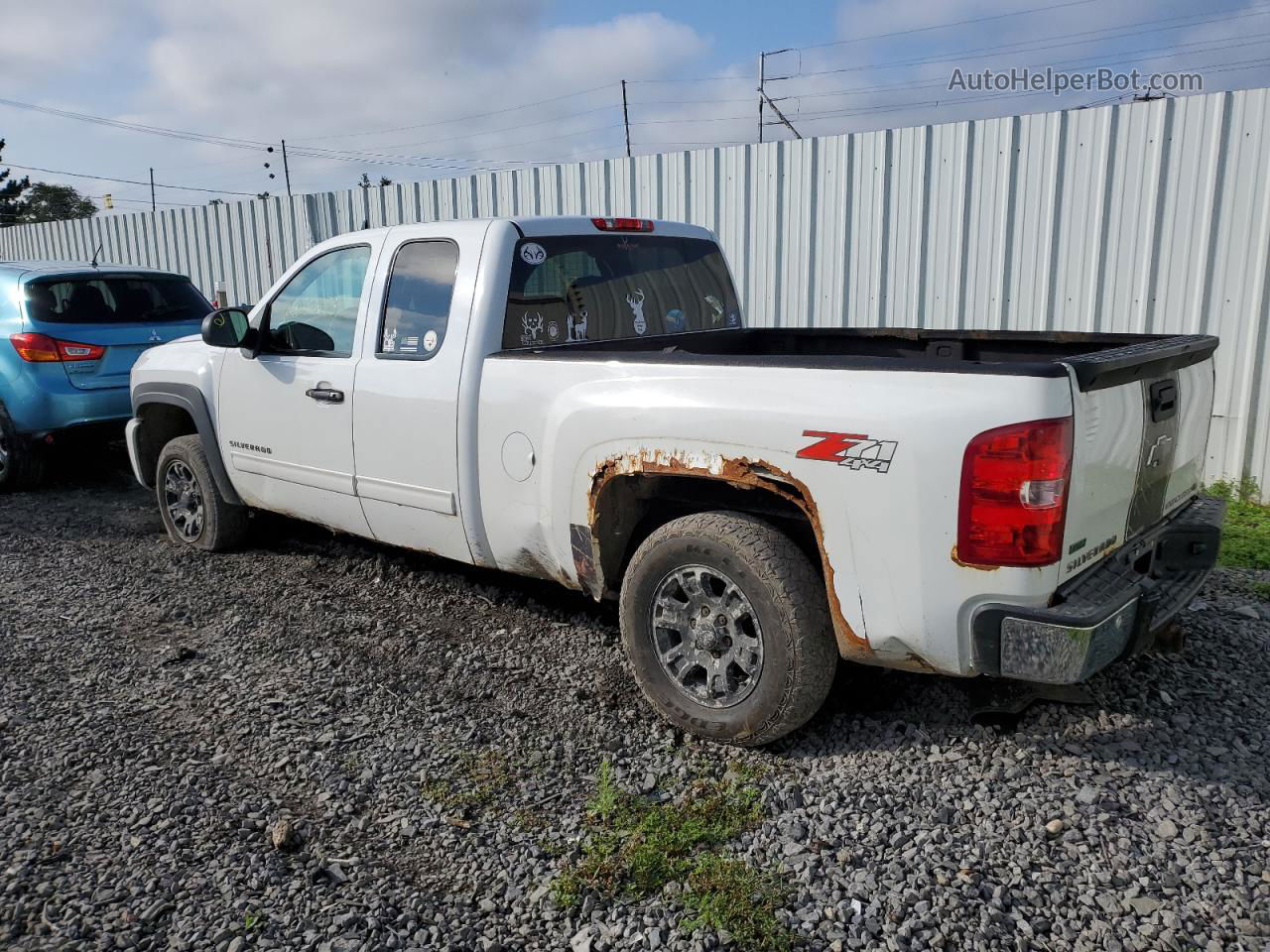 2012 Chevrolet Silverado K1500 Lt Белый vin: 1GCRKSE72CZ116870