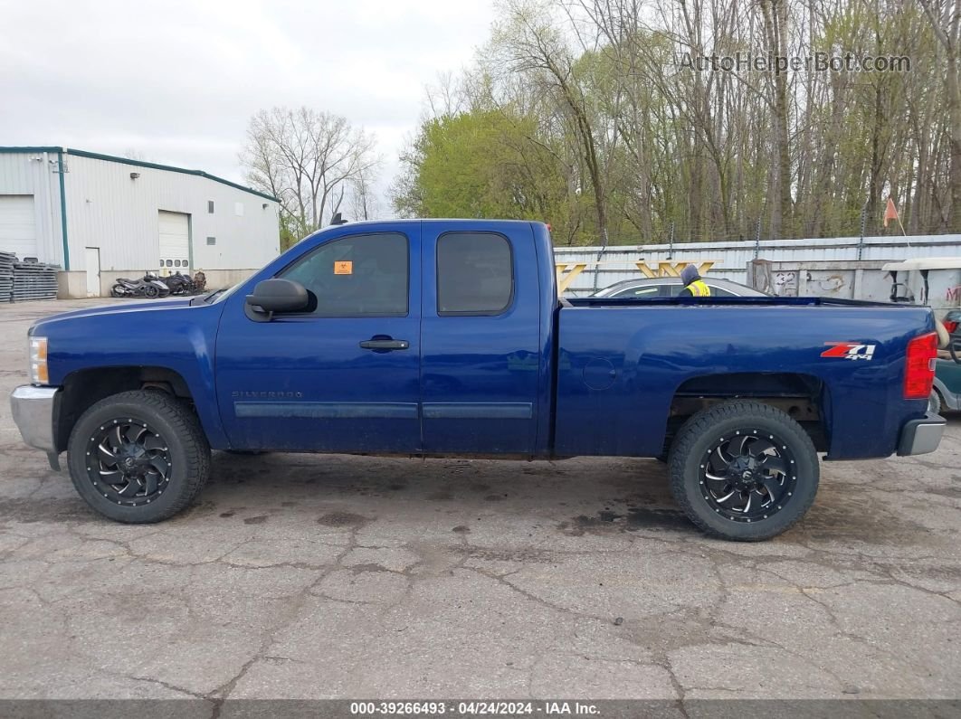 2013 Chevrolet Silverado 1500 Lt Blue vin: 1GCRKSE72DZ345339