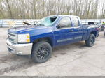 2013 Chevrolet Silverado 1500 Lt Blue vin: 1GCRKSE72DZ345339