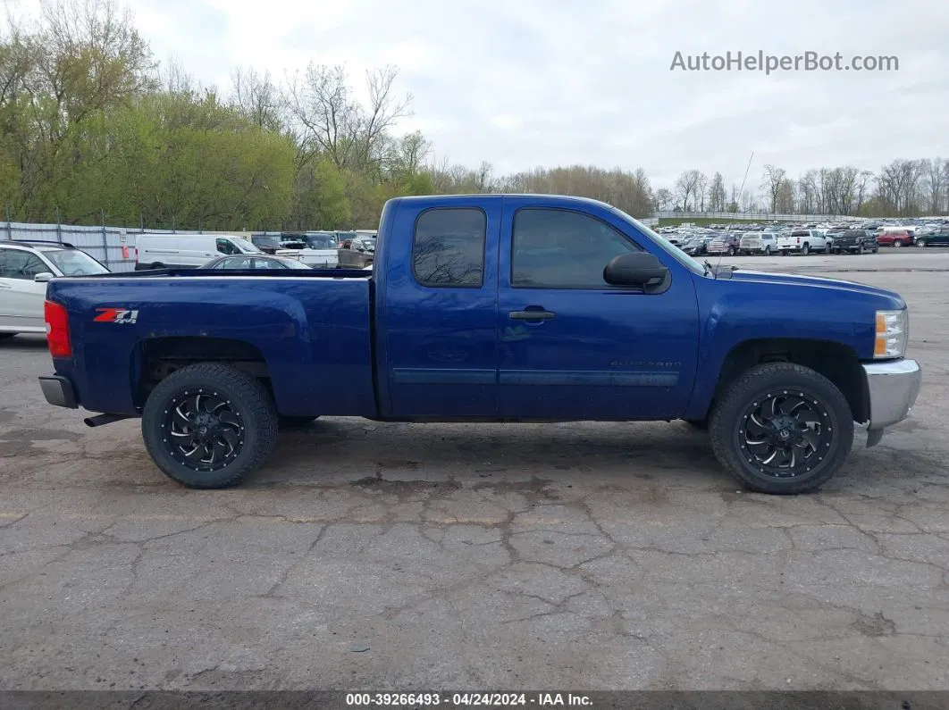 2013 Chevrolet Silverado 1500 Lt Blue vin: 1GCRKSE72DZ345339