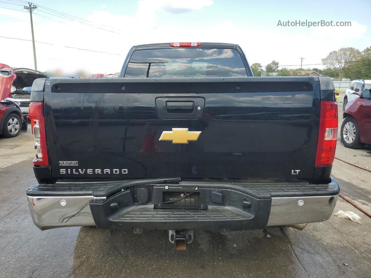 2012 Chevrolet Silverado K1500 Lt Black vin: 1GCRKSE73CZ163700