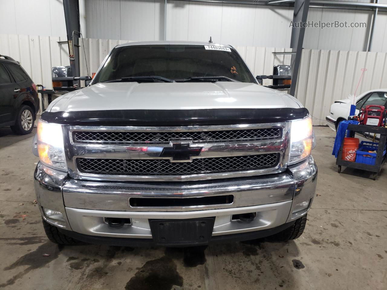 2012 Chevrolet Silverado K1500 Lt Silver vin: 1GCRKSE73CZ176317