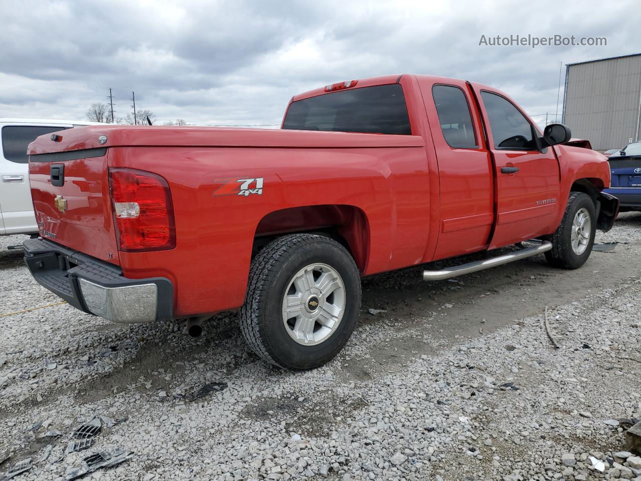 2012 Chevrolet Silverado K1500 Lt Burgundy vin: 1GCRKSE73CZ295503