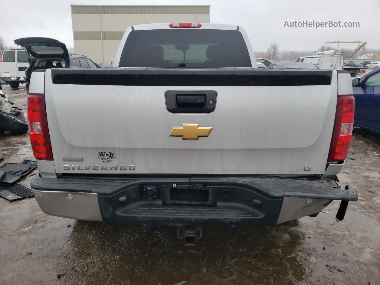 2012 Chevrolet Silverado K1500 Lt Silver vin: 1GCRKSE73CZ317659