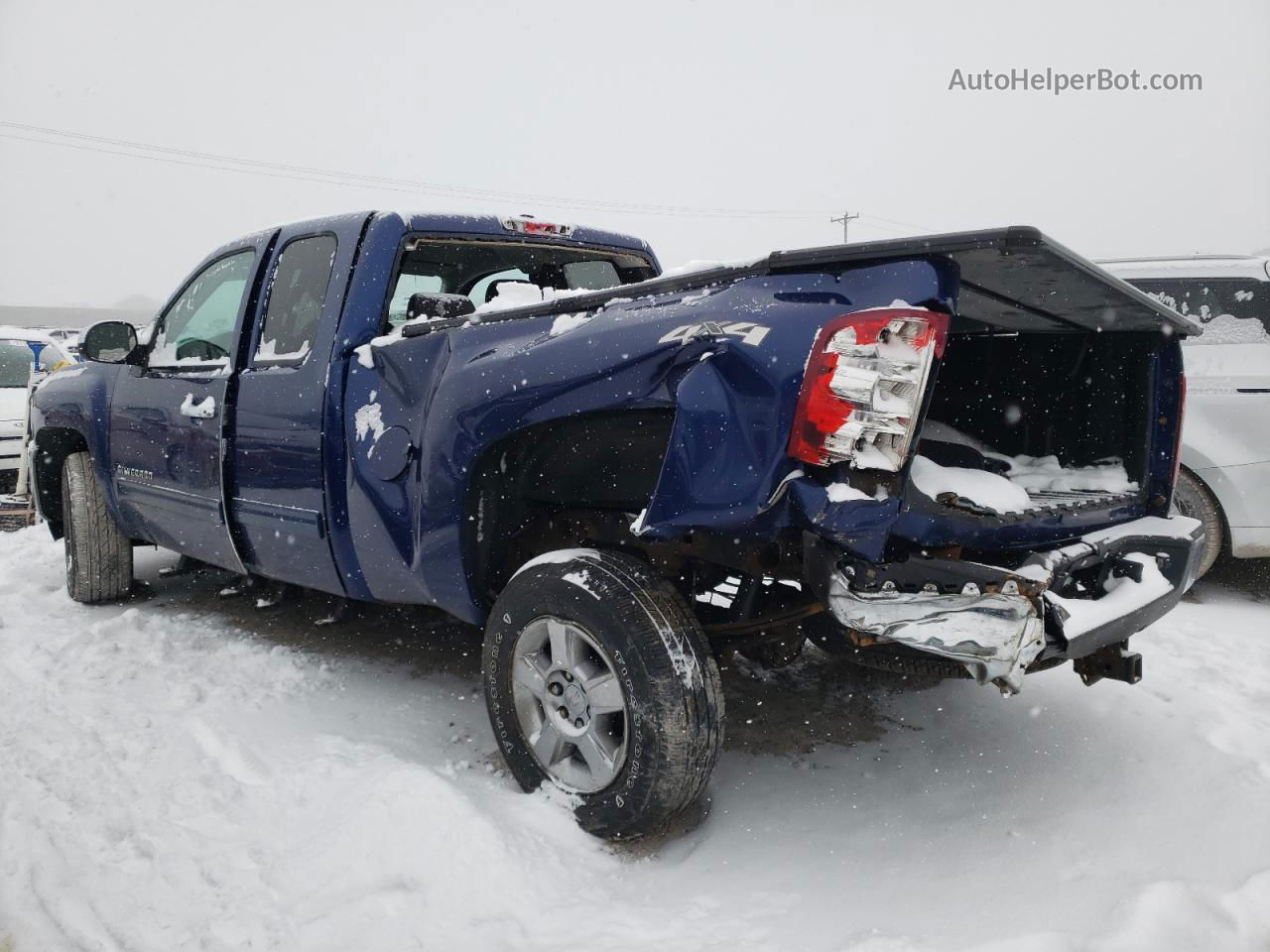 2013 Chevrolet Silverado K1500 Lt Blue vin: 1GCRKSE73DZ112666