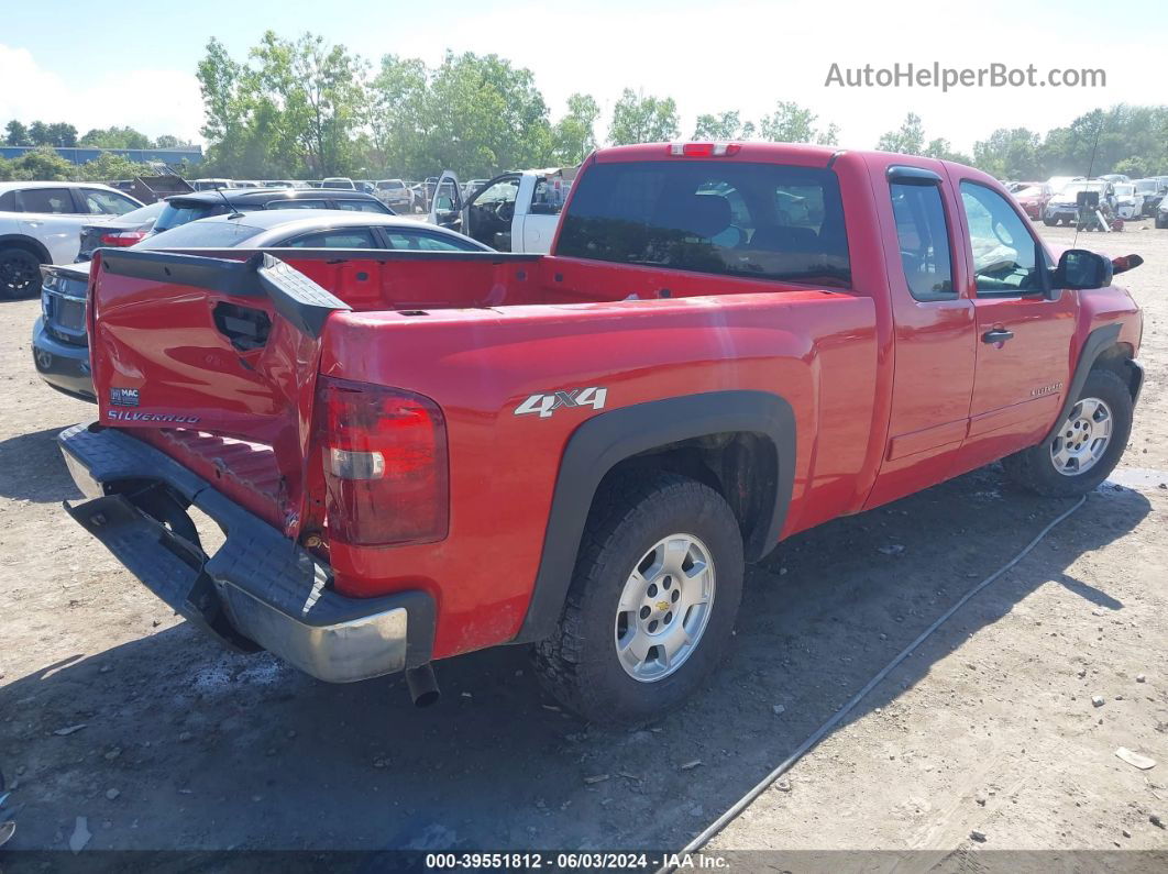 2013 Chevrolet Silverado 1500 Lt Красный vin: 1GCRKSE73DZ160684