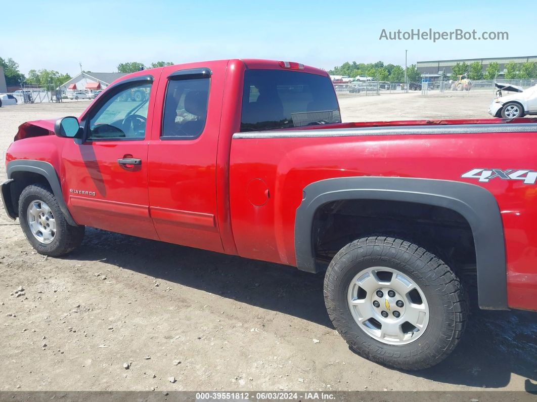 2013 Chevrolet Silverado 1500 Lt Красный vin: 1GCRKSE73DZ160684