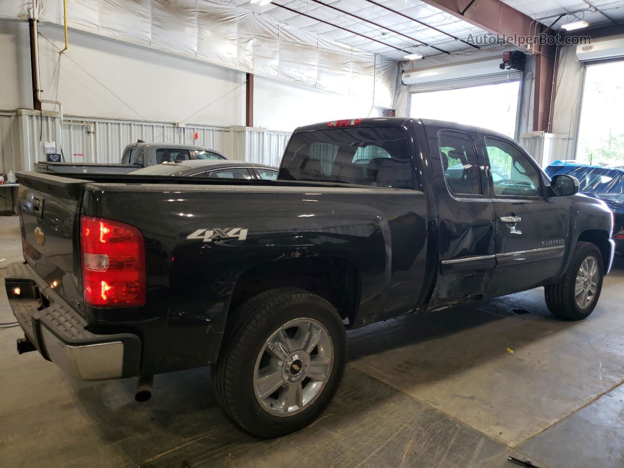 2013 Chevrolet Silverado K1500 Lt Black vin: 1GCRKSE73DZ246237