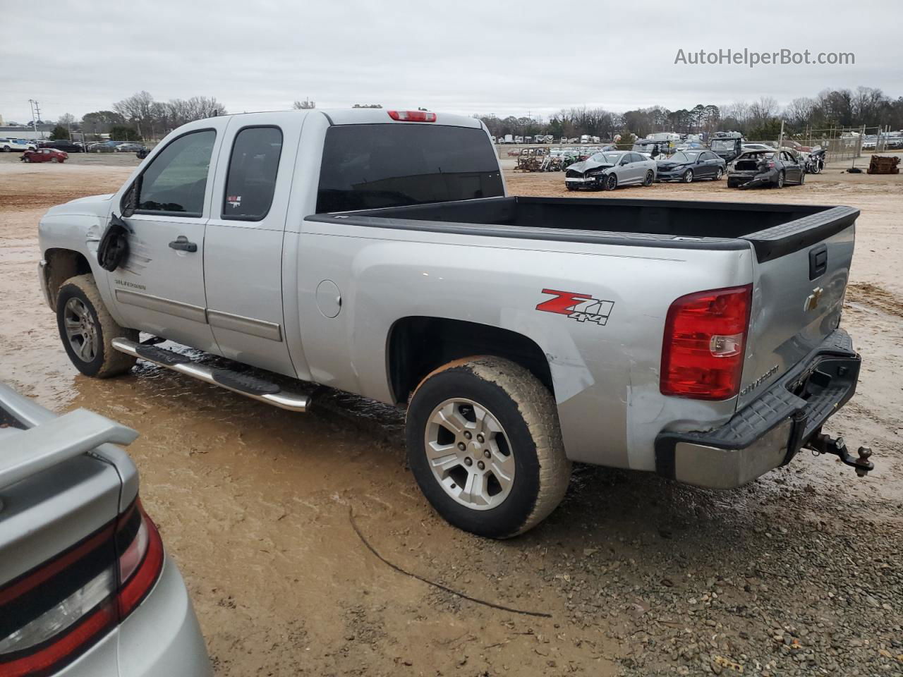 2013 Chevrolet Silverado K1500 Lt Silver vin: 1GCRKSE73DZ277911