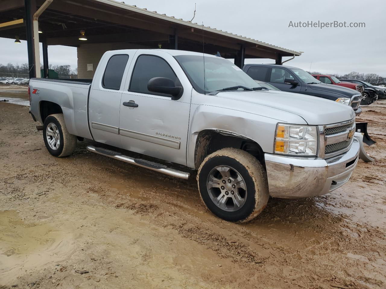 2013 Chevrolet Silverado K1500 Lt Silver vin: 1GCRKSE73DZ277911