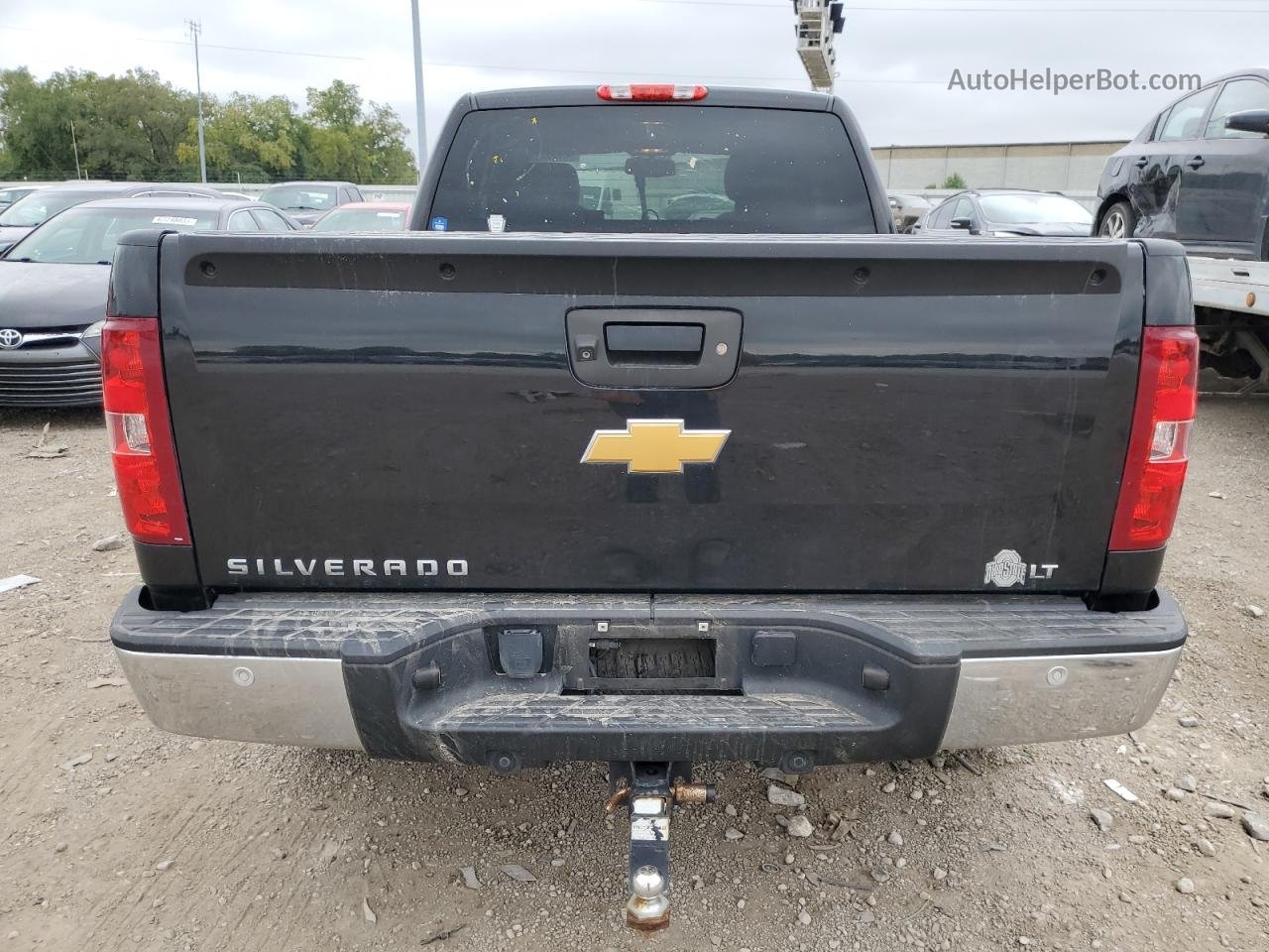 2013 Chevrolet Silverado K1500 Lt Black vin: 1GCRKSE74DZ127774