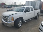 2013 Chevrolet Silverado K1500 Lt White vin: 1GCRKSE74DZ237255