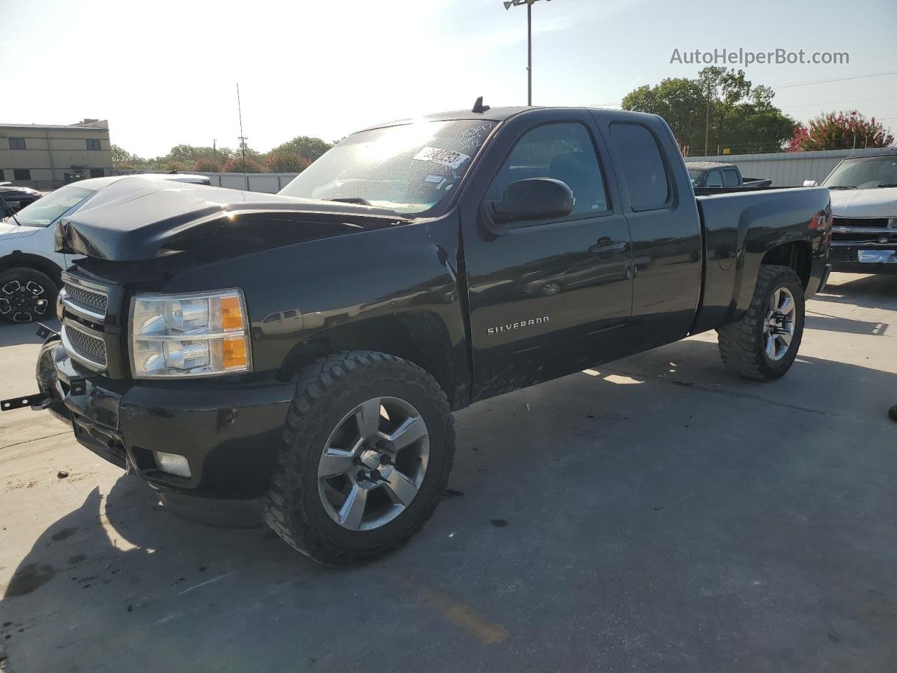 2013 Chevrolet Silverado K1500 Lt Black vin: 1GCRKSE75DZ232582