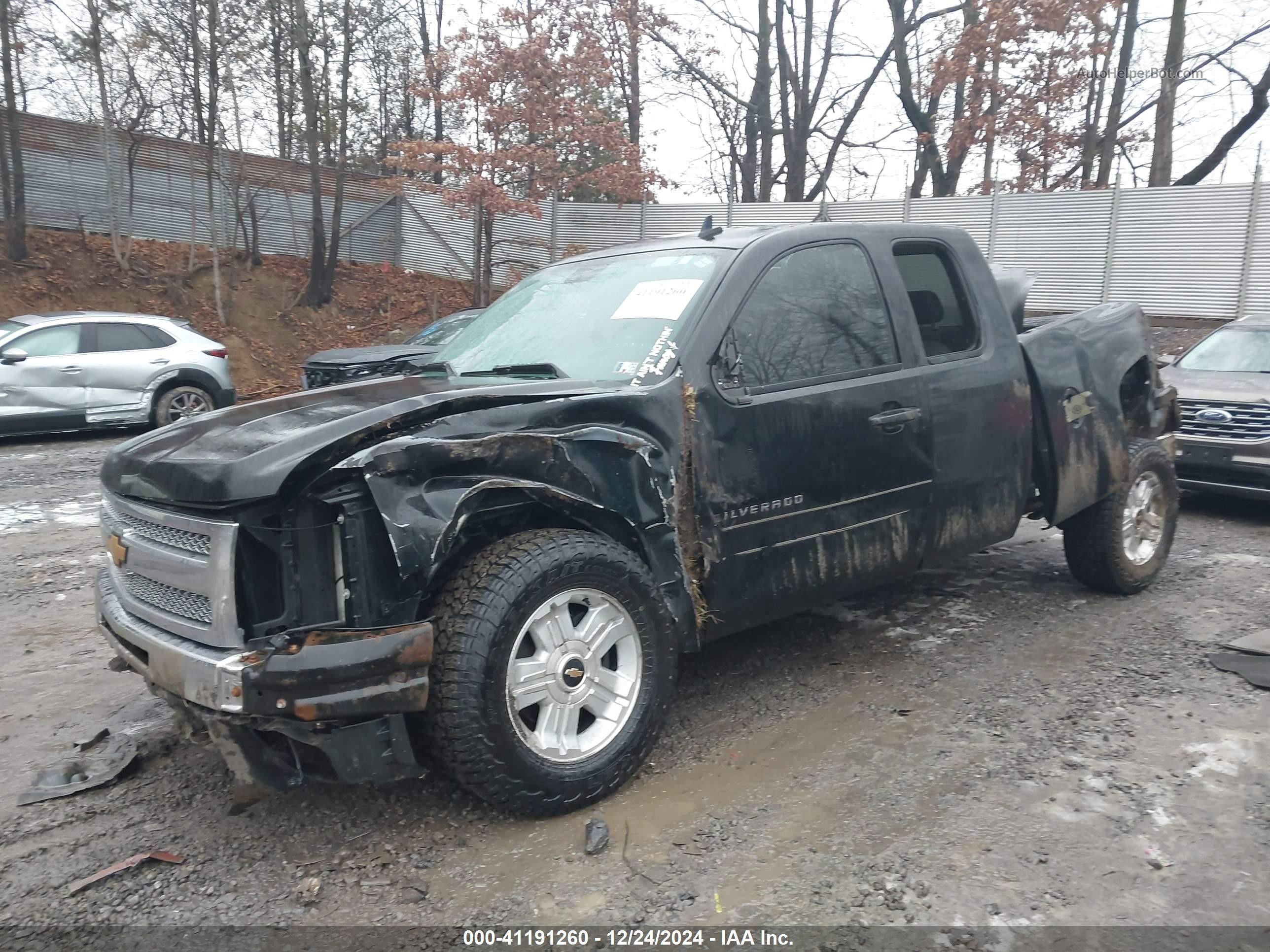2012 Chevrolet Silverado 1500 Lt Black vin: 1GCRKSE76CZ165649