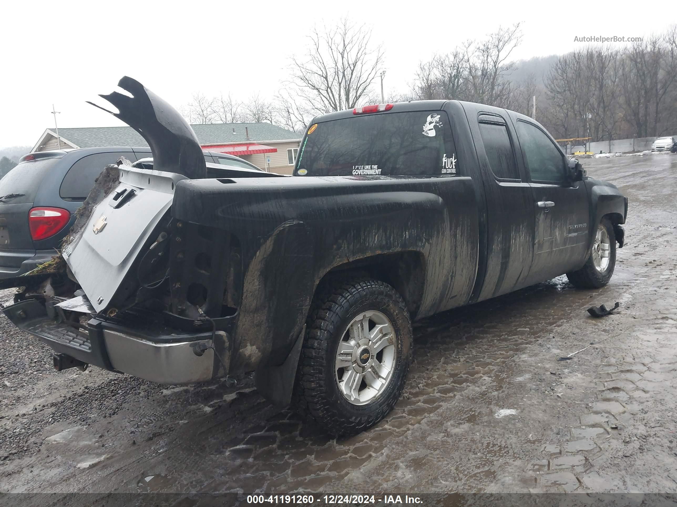 2012 Chevrolet Silverado 1500 Lt Black vin: 1GCRKSE76CZ165649