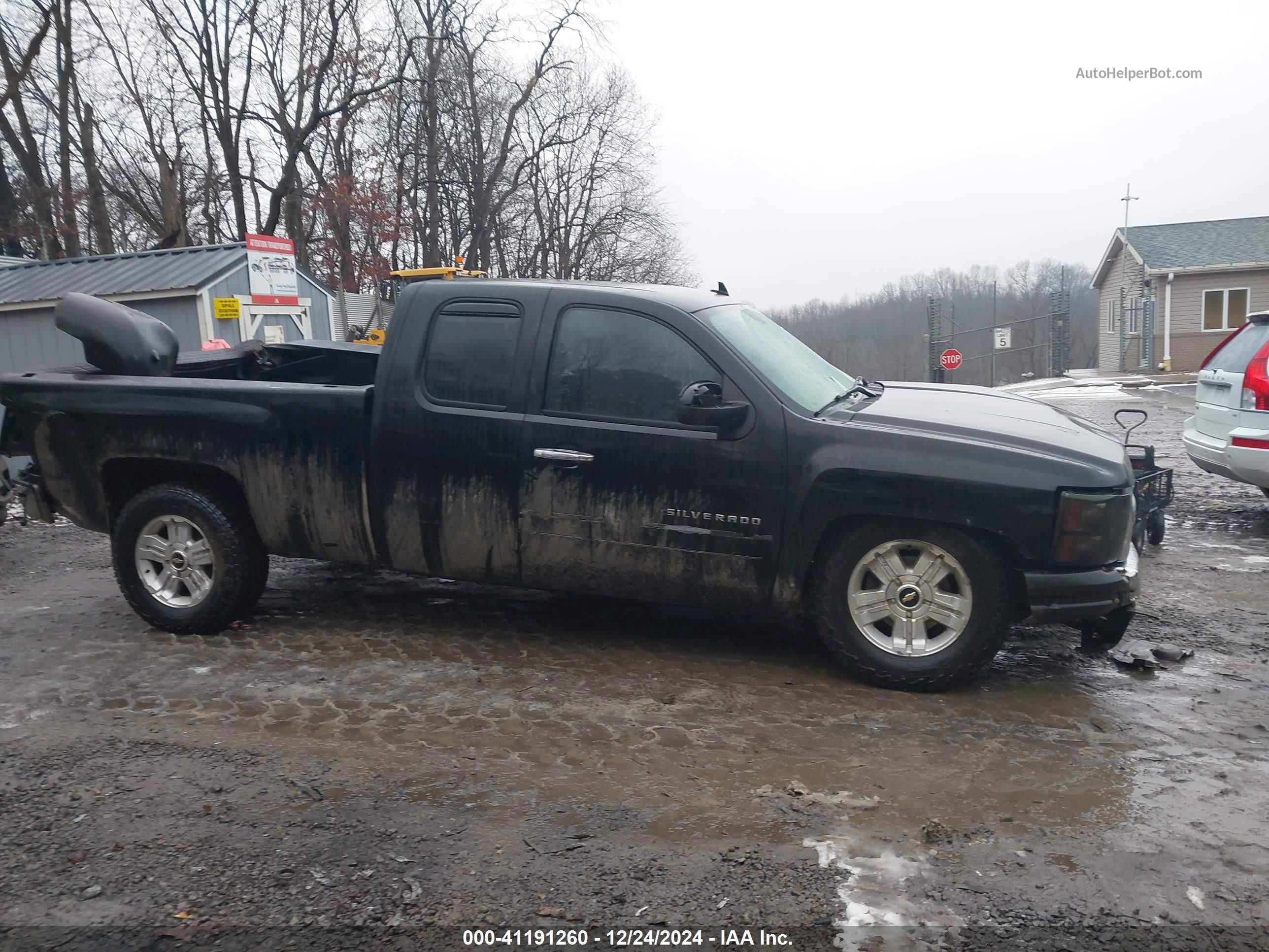 2012 Chevrolet Silverado 1500 Lt Black vin: 1GCRKSE76CZ165649