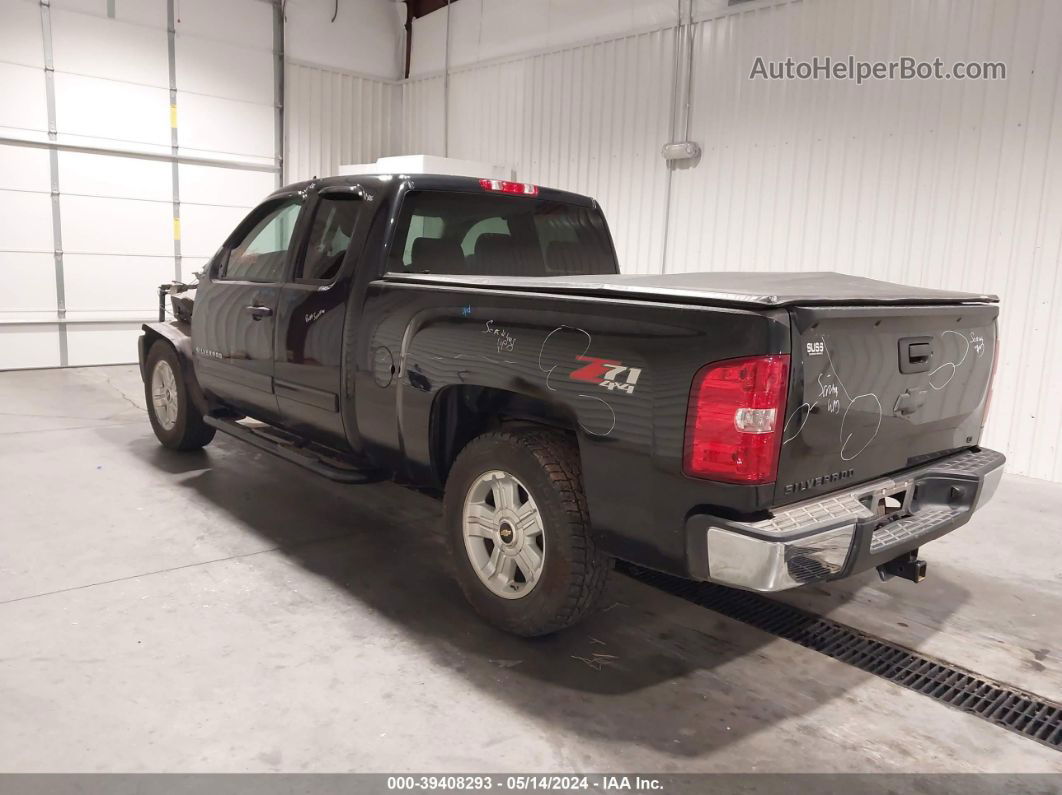 2012 Chevrolet Silverado 1500 Lt Black vin: 1GCRKSE76CZ206569