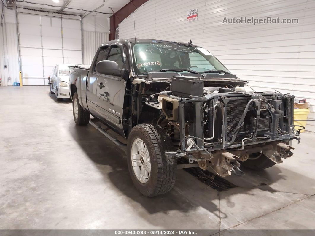 2012 Chevrolet Silverado 1500 Lt Black vin: 1GCRKSE76CZ206569