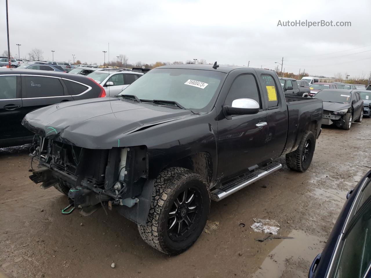 2013 Chevrolet Silverado K1500 Lt Black vin: 1GCRKSE76DZ128439